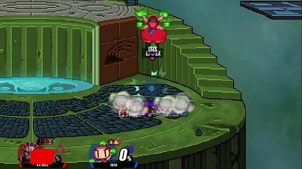 He spams my grip, but I spam my fists, fighting ISIS