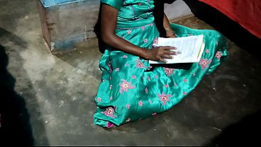 Desi bhabhi Reading Book Fuck her teacher