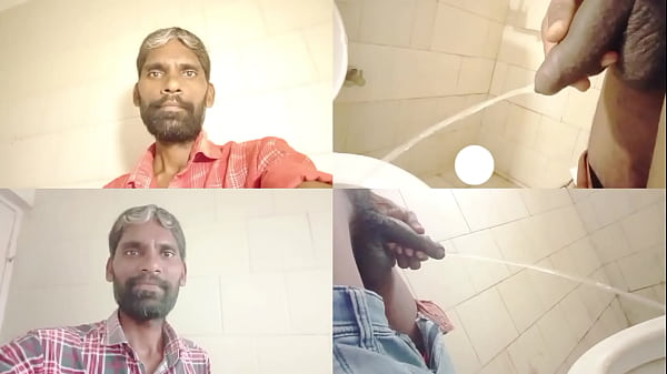 Pretty Teen Girl shows off in pissing