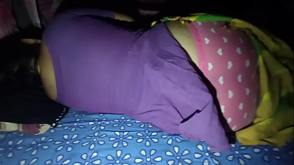 Big Ass of Desi Cute Sleeping Housewife