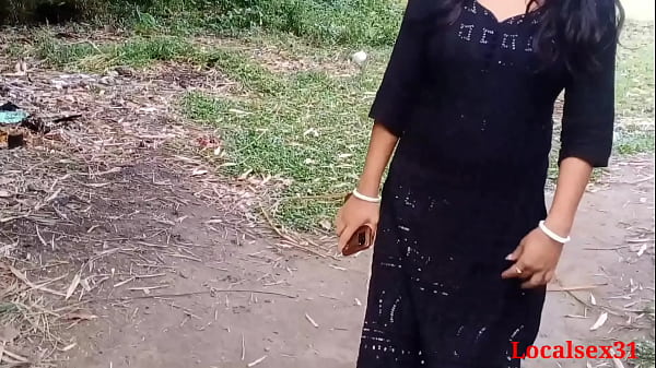 Black Clower Dress Bhabi Sex In A outdoor (Official Video By Localsex31)